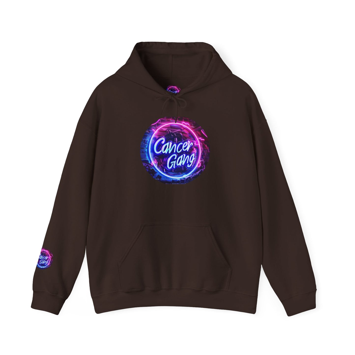 Sweat à capuche unisexe avec logo Cancer Gang