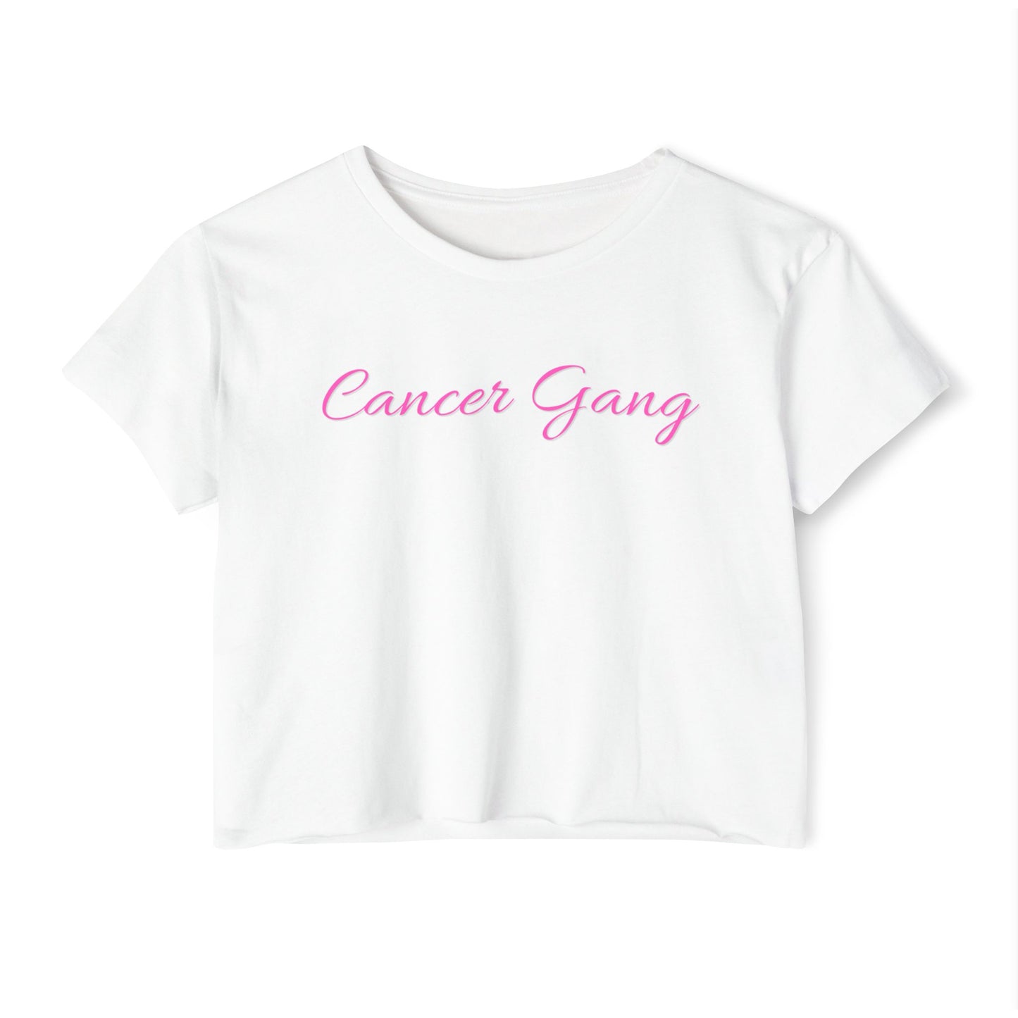 Top Corto con Firma de Cancer Gang
