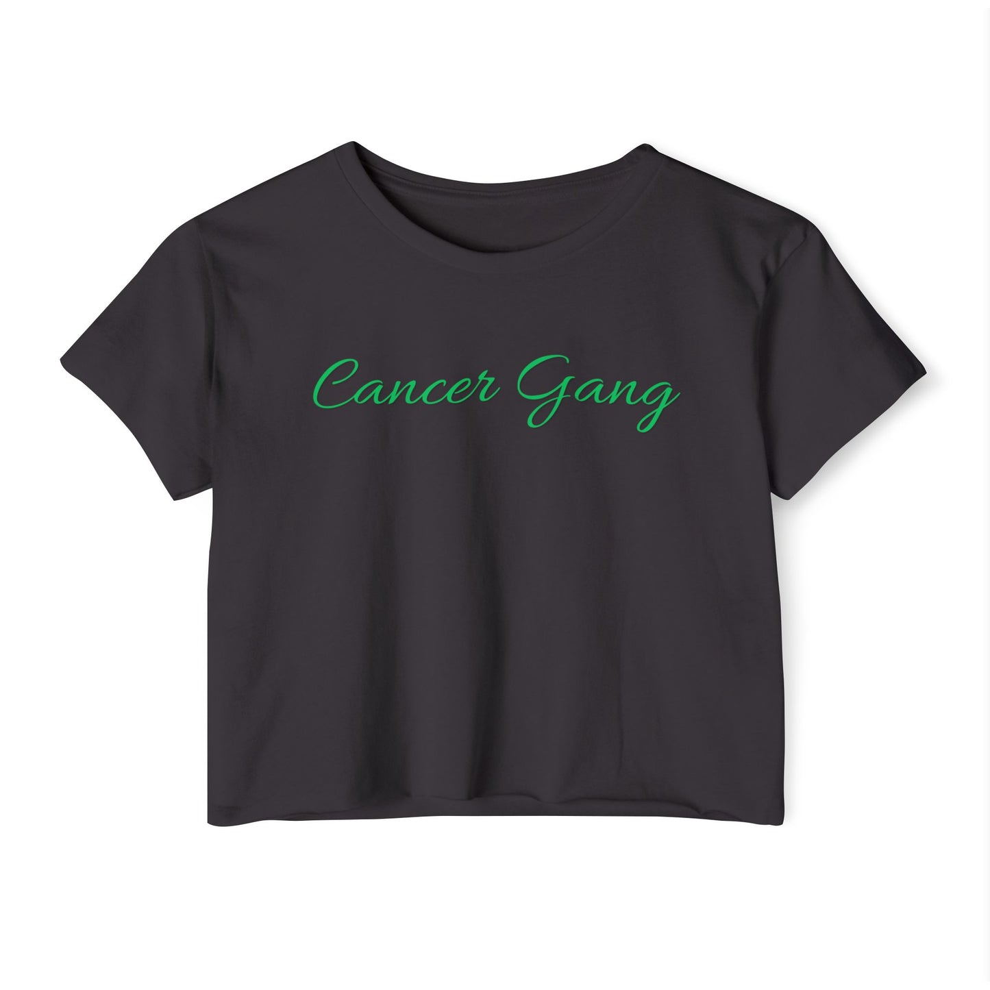 Top Corto con Firma de Cancer Gang