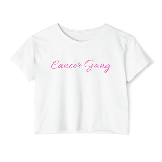 Cancer Gang Signature Crop Top