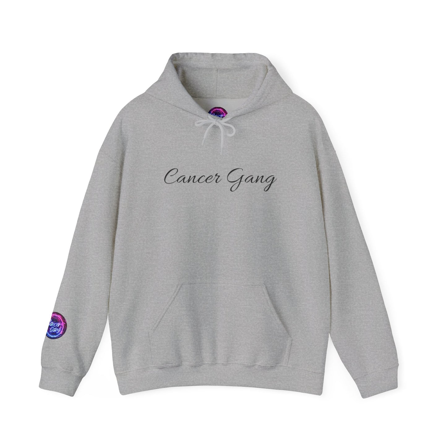 Sweat à Capuche Signature Cancer Gang (Unisexe)
