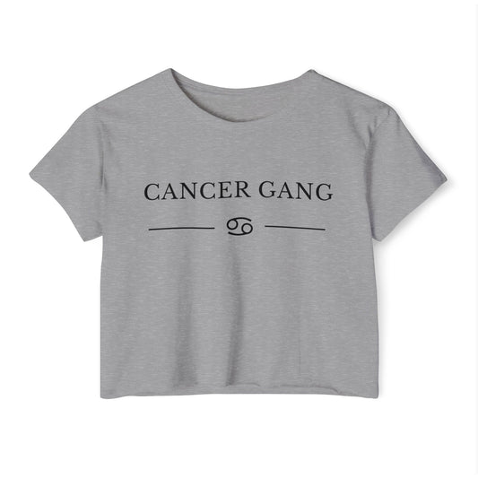 Cancer Gang Zodiac Crop Top