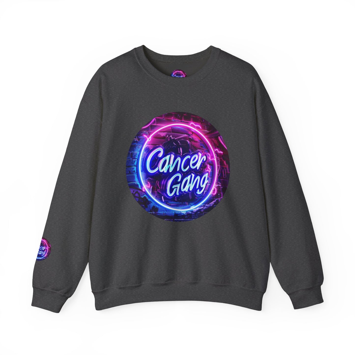 Sweat-shirt avec logo Cancer Gang (Unisexe)