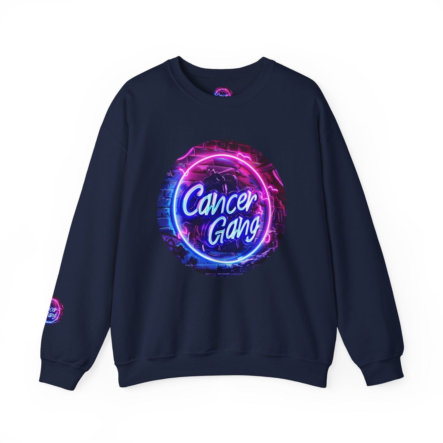 Sweat-shirt avec logo Cancer Gang (Unisexe)