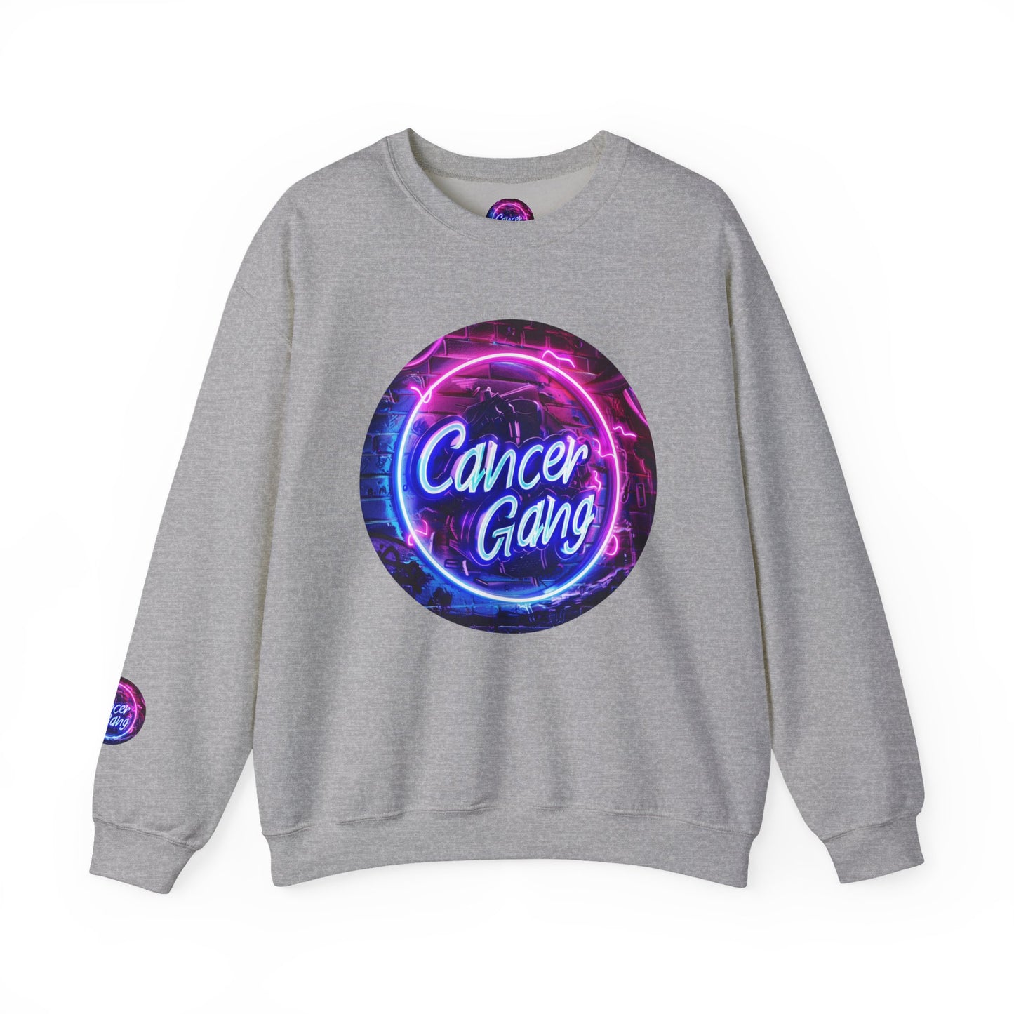 Sweat-shirt avec logo Cancer Gang (Unisexe)