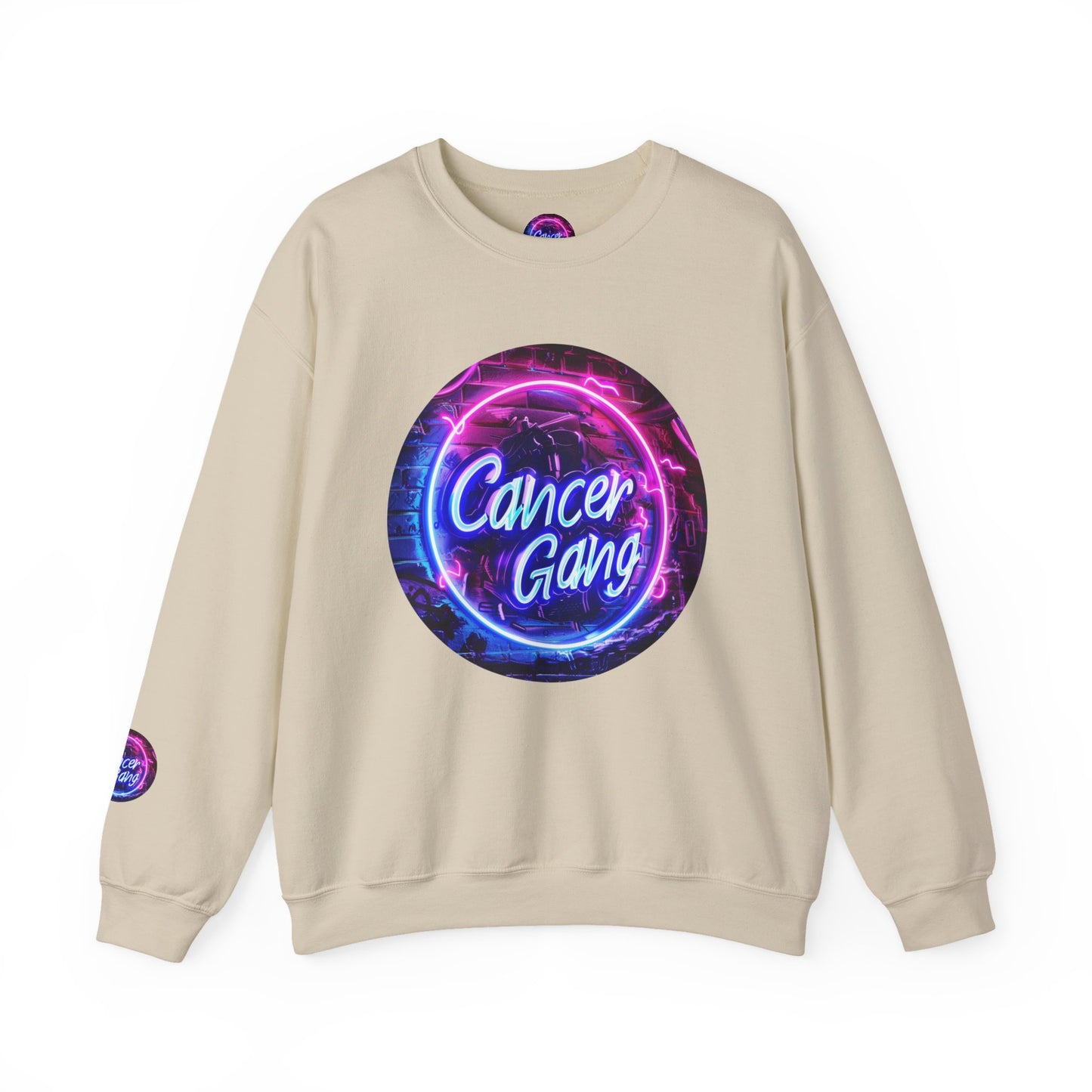 Sweat-shirt avec logo Cancer Gang (Unisexe)